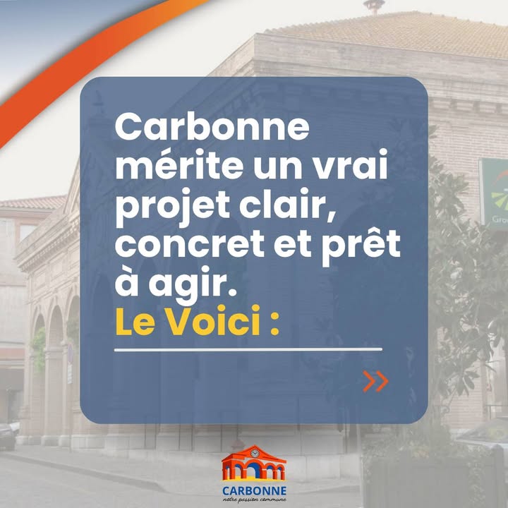 Carbonne, notre passion commune